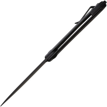 KARBON Tidbit Framelock Black KARB107 BLACK PVD BLACK BLADE by KARBON