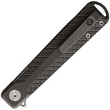 KARBON Beatnik Framelock 20CV Blade Titanium Handle With Stonewash Finish Designed By Ken Onion by KARBON