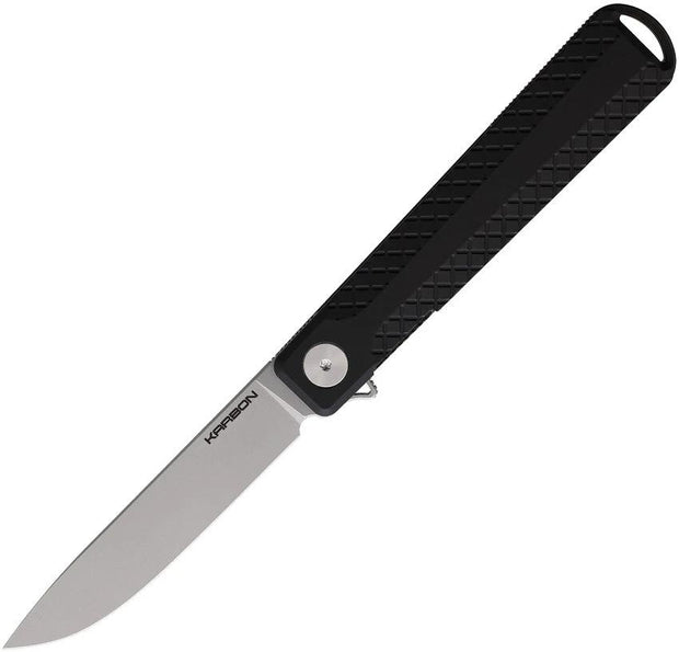 KARBON Beatnik Framelock 14C28 Blk BRK-610-2 by KARBON