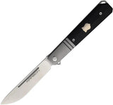KARBON Flatline Framelock Black G10 KARB112 by KARBON
