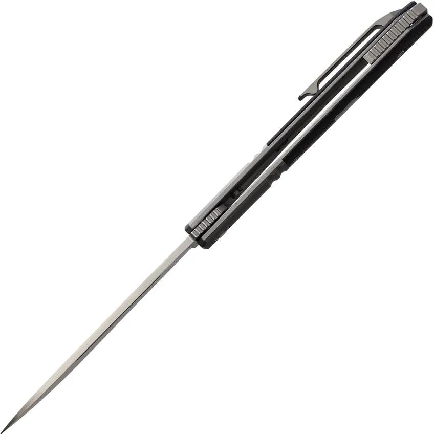 KARBON Flatline Framelock Black G10 KARB112 by KARBON