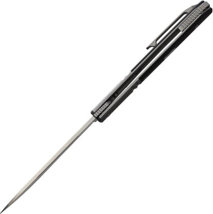 KARBON Flatline Framelock Black G10 KARB112 by KARBON