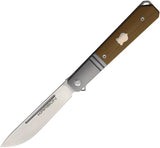 KARBON Flatline Framelock Tan G10 KARB113 TAN G10 by KARBON