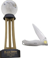 KARBON Buck Horn Framelock Ti KARB118 - S35VN Blade, 6Al-4V Titanium Handle, Ken Onion Design, USA Made by KARBON