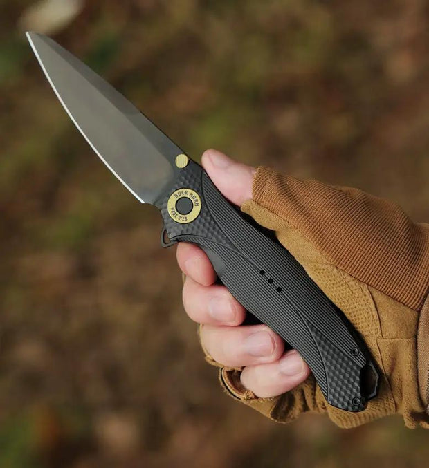 KARBON Buck Horn Aluminum Black KARB120 by KARBON