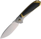 KARBON Quickdraw Framelock Leather KARB122 by KARBON