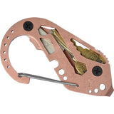 KeyBiner Copper Key Biner - Multi Tool Carabiner With Bottle Opener Nail File Pry Bar Screwdriver And 14 Key Capacity by KeyBiner