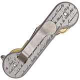 KeyBar Aluminum Freedom Bar Holds Up To 12 Keys With Adjustable Tension And Fob Link by KeyBar