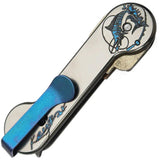 KeyBar Marlin Titanium TI-MRLN - Holds Up To 12 Keys With Adjustable Tension And Anodized Artwork by KeyBar