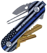 KeyBar KeyBar Aluminum UV Thin Line AKB-LINE-BLUE-BP by KeyBar
