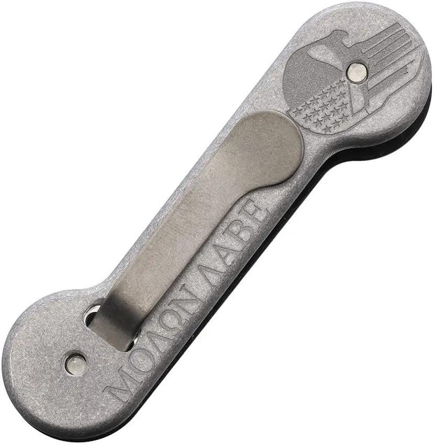 KeyBar KeyBar Aluminum CF Punisher ENGRVD-SPRTN-BP by KeyBar
