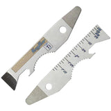 KeyBar Whachamacallit Insert ACS-RULER - Titanium Ruler With 1/16 Inch Increments Bottle Opener And Pry Bar by KeyBar