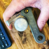 KeyBar Whachamacallit Insert ACS-RULER - Titanium Ruler With 1/16 Inch Increments Bottle Opener And Pry Bar by KeyBar