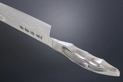 Kanetsune Santoku 170mm KC-193 Knife - 17 Layer Damascus Blade With VG-10 Core Edge by Kanetsune
