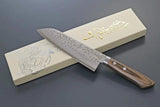 Kanetsune Sairyu Santoku 165mm KC-370 - Damascus Steel Blade For Precise Sharpness And Durability by Kanetsune