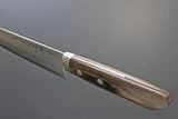 Kanetsune Sairyu Kengata 180mm KC-372 - Damascus Steel Blade For Superior Sharpness Brown Wood Handle Boxed by Kanetsune