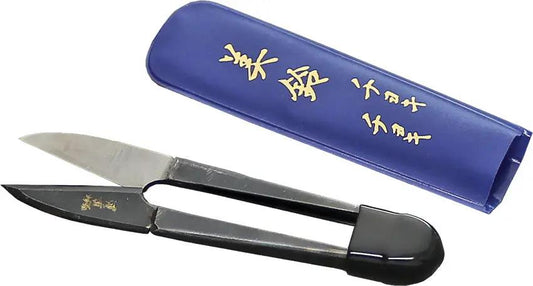 Kanetsune Misuzu U-Shaped Scissors 505 - Durable SK5 Carbon Steel Blades For Fine Cutting by Kanetsune