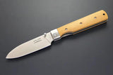 Kanetsune Gaku Style Linerlock GA001 Knife Rosewood Handle Satin 440 Stainless Blade Five Point Five Inch Closed by Kanetsune