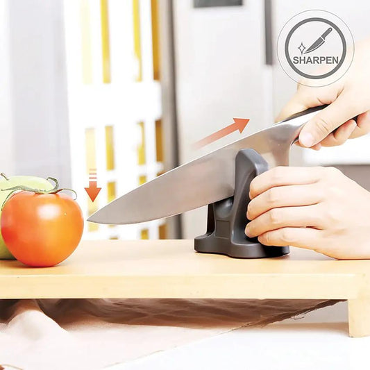 KitchenDAO V Sharpener - Adjustable Sharpening Angle, Non Slip Base, Compact Knife Sharpening Solution by KitchenDAO