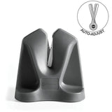 KitchenDAO V Sharpener - Adjustable Sharpening Angle, Non Slip Base, Compact Knife Sharpening Solution by KitchenDAO