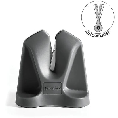 KitchenDAO V Sharpener - Adjustable Sharpening Angle, Non Slip Base, Compact Knife Sharpening Solution by KitchenDAO