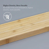 KitchenDAO Bamboo Magnetic Knife Rack KD0399 - Strong Magnets For Knife And Utensil Organization by KitchenDAO