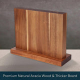 KitchenDAO Magnetic Knife Block Wood KD0438 by KitchenDAO
