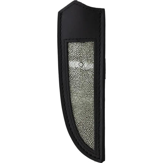 Kensei Japanese Tanto KE011 - Stonewash 5 Inch Stainless Blade, Full Tang, Leather Wrapped Handle by Kensei