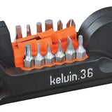Kelvin Tools 36 Urban Ultra Tool - 36 Feature Multitool With Locking Screwdriver And LED Light by Kelvin Tools