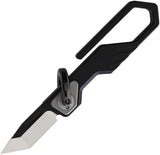 Ketuo Mini Keychain Folder Black TITANIUM KEYCHAIN MINI KNIFE by Ketuo