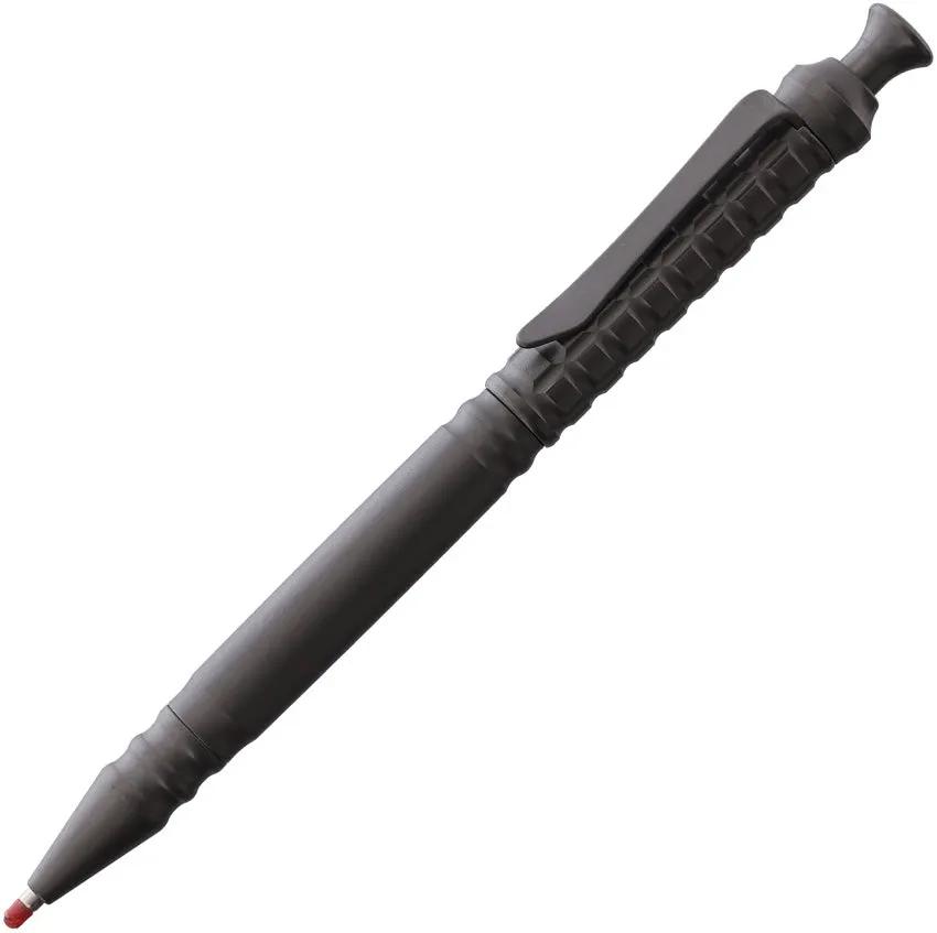 Ketuo Titanium Tactical Ballpoint Pen For Pros 5.5 Inch Titanium Construction Pocket Clip Click Top Includes Extra Ink by Ketuo