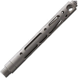 Ketuo Premium Titanium Tactical Pen Gray - Compact Hollow Out Design With Glass Breaker For EDC Enthusiasts by Ketuo