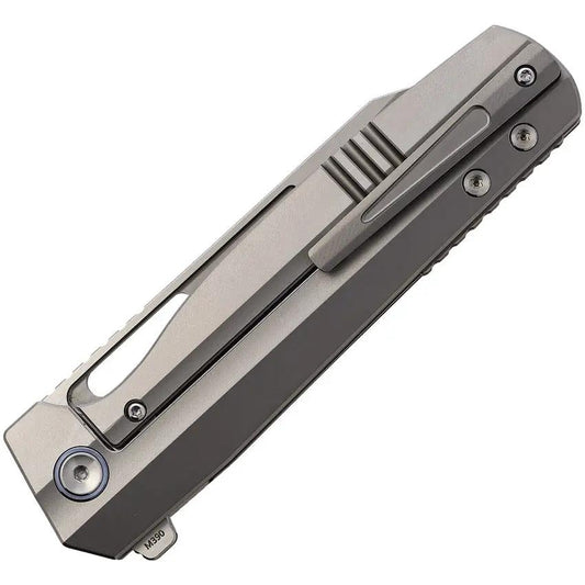 Ketuo Kamasu Framelock Folder Knife - M390 Blade With Titanium Handle And Carbon Fiber Inlay by Ketuo