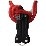 Ketuo Sling Shot Knife KETM015 - 8Cr13MoV Blade, Black G10 Handle, EDC Tactical For Outdoor Enthusiasts by Ketuo