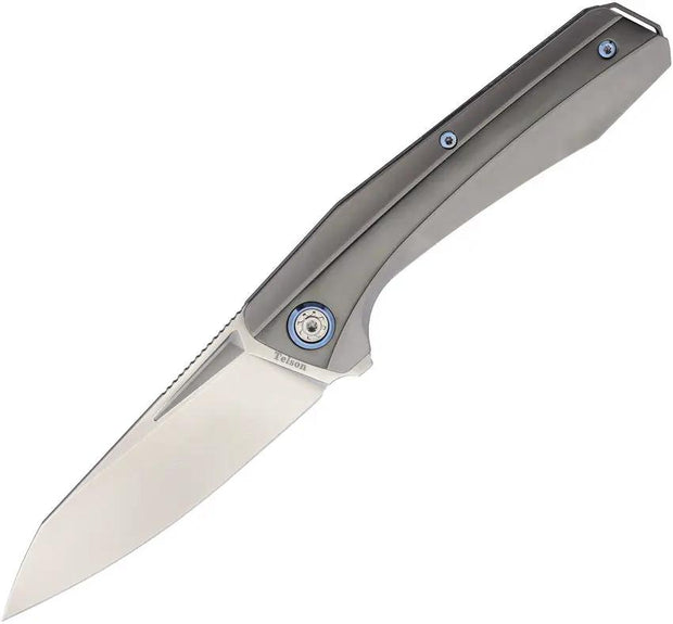 Ketuo Telson Framelock Zirconium Inlay Knife M390 Blade 4.5 Inch Closed For EDC Enthusiasts by Ketuo