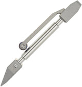 Ketuo Pocket Pry Bar Titanium Gray With Lanyard 2.35 Inch Carry Tool - Compact EDC Pry Tool For DIY Enthusiasts by Ketuo