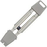 Ketuo Pocket Pry Bar Titanium Gray With Lanyard 2.35 Inch Carry Tool - Compact EDC Pry Tool For DIY Enthusiasts by Ketuo
