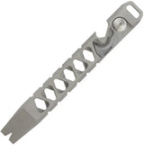 Ketuo Prybar Cutter SW 4.5in Titanium Stonewash Belt Cutter Lanyard Loop - All-In-One EDC Tool by Ketuo