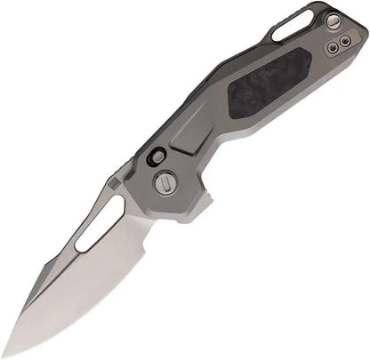 Premium Ketuo Mini Griffin Button Linerlock Knife M390 Steel Carbon Fiber Inlay For EDC Enthusiasts by Ketuo