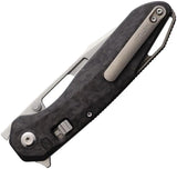 Ketuo Triad Button Linerlock Knife - Premium M390 Tanto Blade With Carbon Fiber Handle For EDC Enthusiasts by Ketuo