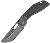Ketuo Yakuza Linerlock Black SW YAKUZA G10 BL/SW by Ketuo