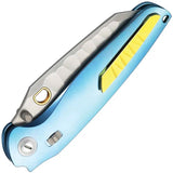 Ketuo Dirty Bird Button Lock Knife Blue Titanium Handle M390 Blade - Premium EDC Collectors by Ketuo