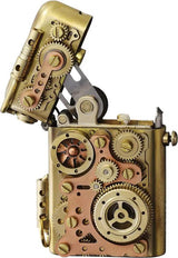 Ketuo Shuttle 581 Lighter Premium Multi Gear Mechanism Copper Brass Build With Hardside Case For Collectors by Ketuo