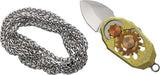 Ketuo Beetle Folder Crystalized Gold Titanium Handle Premium EDC Knife With M390 Blade And Bottle Opener by Ketuo