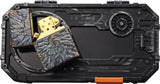 Ketuo Quake Brass Lighter - Cracked Earth Finish Gift Boxed Pocket Sized Durability For Outdoors Enthusiasts by Ketuo