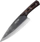Ketuo 8 Inch Chef Knife M5-101 Stainless Blade Walnut Full Tang For Home Cooks Kitchen by Ketuo