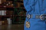 KEY-BAK Self Retracting Key Reel 0005-011 - Retractable 24 Inch Stainless Chain Holds Up To 15 Keys by KEY-BAK