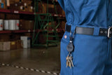 KEY-BAK Self Retracting Key Reel 36 Inch Kevlar Cord Durable Polycarbonate Case Holds 5 Keys by KEY-BAK