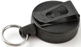 KEY-BAK Swivel Clip 0006-001 - Retractable 36 Inch Kevlar Cord for Easy Access and Secure Handling by KEY-BAK