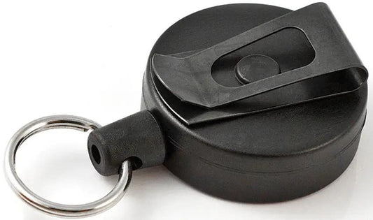 KEY-BAK Swivel Clip 0006-001 - Retractable 36 Inch Kevlar Cord for Easy Access and Secure Handling by KEY-BAK